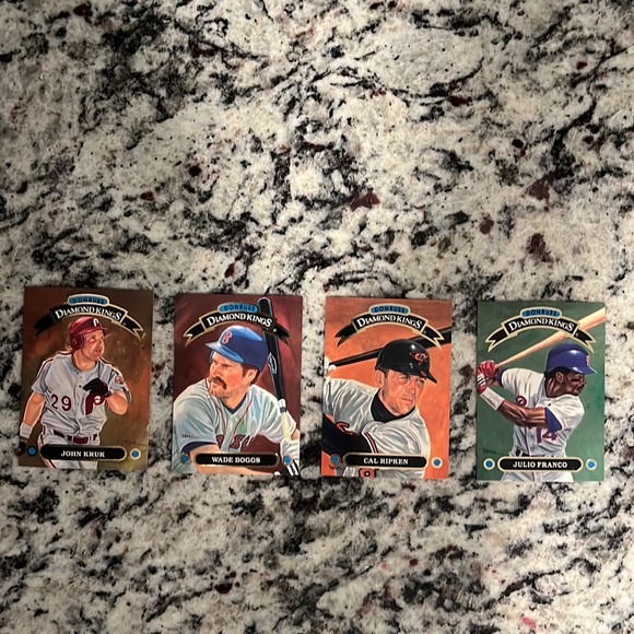 1991 Donruss Diamond Kings Rare baseball card set in excellent condition. - Picture 4 of 9